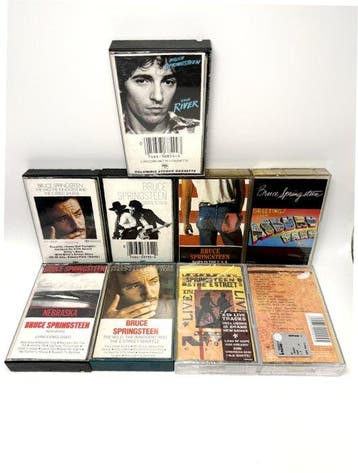 Bruce Springsteen - 9 x tapes (2 sealed) - Diverse titels -, Nieuw in verpakking