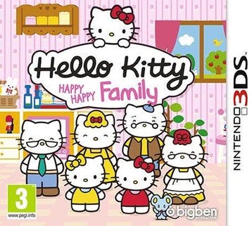 3DS Hello Kitty Happy Happy Family, Verzenden, Zo goed als nieuw