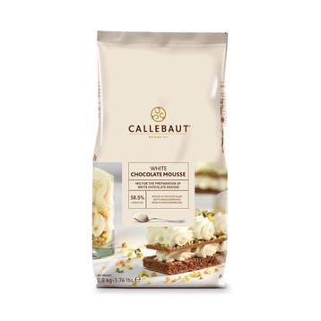 Callebaut - Witte chocolademousse, Hobby en Vrije tijd, Ophalen of Verzenden, Nieuw, Taarten of Cupcakes, Overige typen