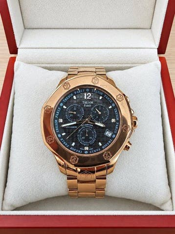 Tresor Paris - Precision Chronograpf Diamond - Zonder, Nieuw