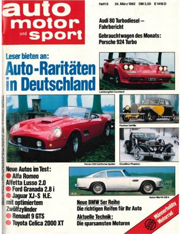 1982 AUTO MOTOR UND SPORT 06 DUITS, Nieuw, Author