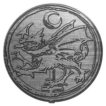 Cradle of Filth - Order of the Dragon - pin off. merchandise, Ophalen of Verzenden, Nieuw, Kleding