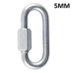 Quick link - 5 mm - gegalvaniseerd - schroef lock, Ophalen of Verzenden, Nieuw, Overige typen