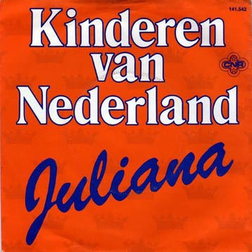 vinyl single 7 inch - Kinderen Van Nederland - Juliana, Cd's en Dvd's, Verzenden, Zo goed als nieuw, 7 inch, Pop