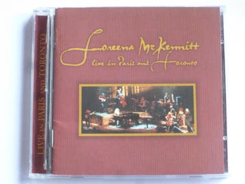Loreena McKennitt - Live in Paris and Toronto (2 CD), Ophalen of Verzenden, Zo goed als nieuw