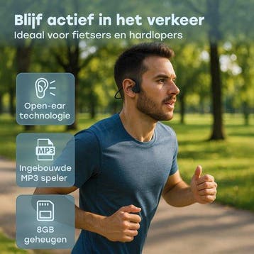 2dekans | Audyn Bone G2 - Sport Oordopjes - Bone Conduction, Ophalen of Verzenden, Zo goed als nieuw