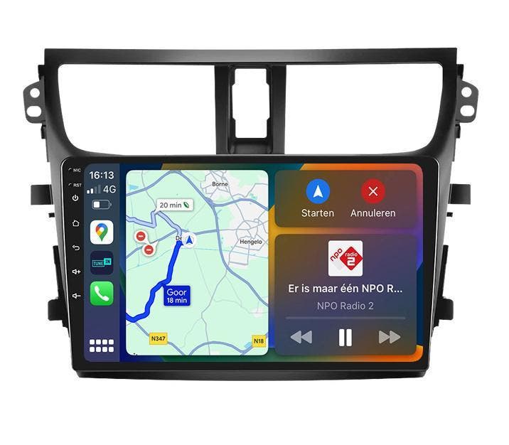 Suzuki Celerio Navigatie Radio Apple Carplay en Android Auto, Auto diversen, Autoradio's, Nieuw, Ophalen of Verzenden