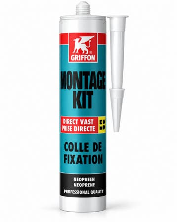 Griffon montagekit direct vast 1 stuk, 310 ml, koker, Verzenden, Nieuw