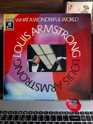 Louis Armstrong - What a Wonderful World, Verzenden, Gebruikt