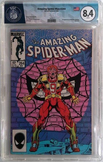 Amazing Spider-Man #264 - EGC 8.4 - 1 Graded comic - Eerste, Nieuw
