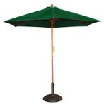 Bolero ronde parasol groen 3 meter, Verzenden, Nieuw in verpakking