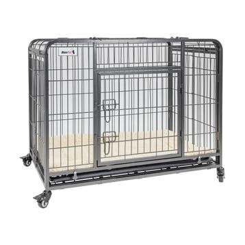 MaxxPet Hondenbench met Plaid - Verrijdbaar - 125x76x81cm, Verzenden, Nieuw