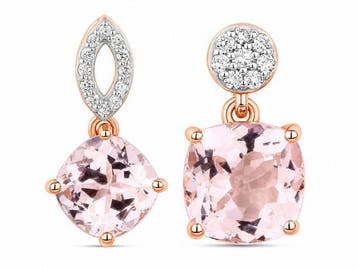 Zonder minimumprijs - Hanger - 14 karaat Roségoud - 1.88ct.