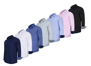 Cappuccino Italia - Heren Overhemden Stretch Overhemd Milano, Kleding | Heren, Overhemden, Verzenden, Nieuw, Cappuccino