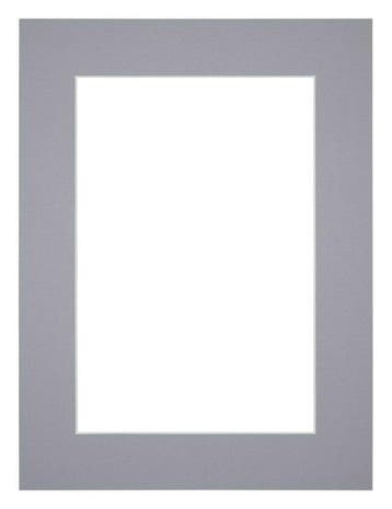 Passe-Partout 18x24 cm - Fotomaat 9x13 cm - Grijs - Voor, Verzenden, Nieuw
