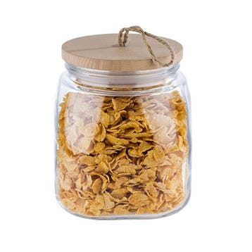 GGM Gastro | (6 stuks) voorraadpotten - WOODY - 2liter - |, Verzenden