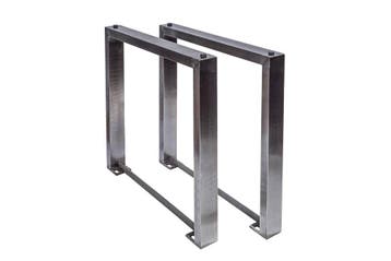 Set van 2 tafelonderstellen U-FRAME 80cm geborsteld, Ophalen of Verzenden, Nieuw