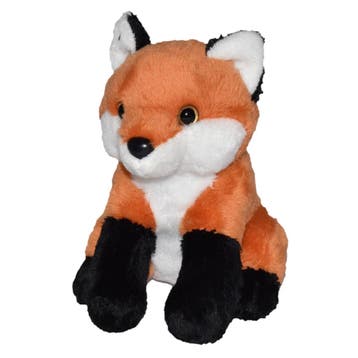 Wild Republic vos knuffel - pluche - 13 cm, Verzenden, Nieuw
