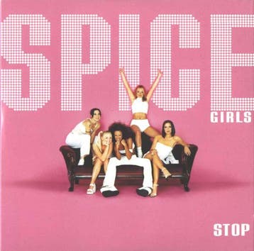 cd single card - Spice Girls - Stop, Verzenden, Zo goed als nieuw, Pop