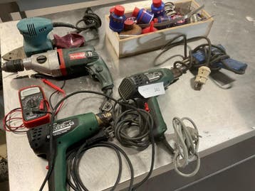 Online veiling: Bosch / Metabo, divers elektrisch, Nieuw