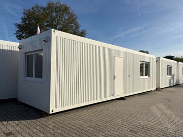 Kantoorunit - 10 x 3 meter | 2 kopramen/zijraam/keuken/toile, Ophalen of Verzenden