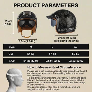 Handgeschilderd Open Face Motorhelm met Vizier - Lichtgewich, Verzenden, Nieuw met kaartje