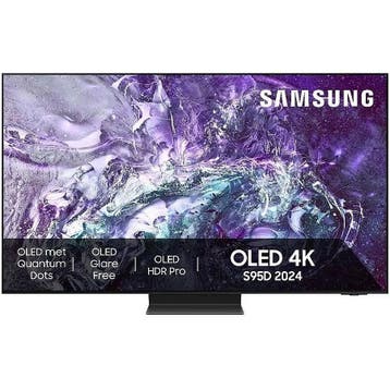 Samsung 65S95D - 65 Inch 4K Ultra HD QD-OLED 100 Hz Smart TV, Ophalen, OLED, Zo goed als nieuw, 100 Hz