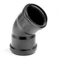 Manchet pp bocht 45° m-m-110 mm, Verzenden, Nieuw