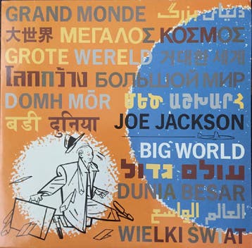 LP gebruikt - Joe Jackson - Big World, Verzenden, Zo goed als nieuw, Overige formaten
