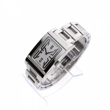 Bvlgari Rettangolo Automatic RT45S; Automatisch Heren Hor..., Overige merken, Leer, Polshorloge, Ophalen of Verzenden