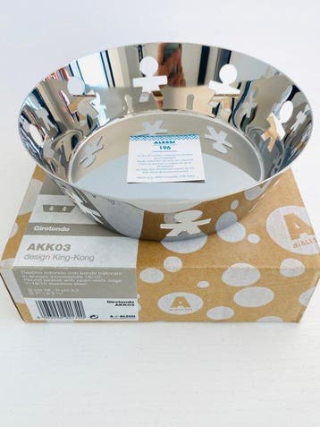 Alessi - King-Kong - Mand - Girotondo - Staal