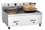 Bartscher Friteuse | Elektrisch | 12+12L | 50°C/190°C | 400V, Ophalen of Verzenden, Nieuw in verpakking