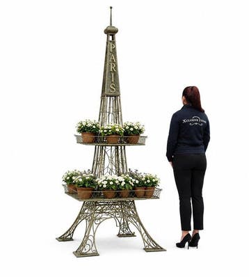 Decoratief ornament - 290 cm XXL - Eiffeltoren, Antiek en Kunst, Curiosa en Brocante