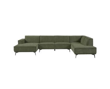 Tower Living U-bank Leeds Chaise L - 2 5 - Ottoman R - City, Huis en Inrichting, Banken | Bankstellen, Ophalen of Verzenden, Nieuw