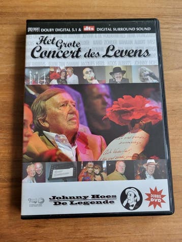 DVD - Het Grote Concert Des Levens - Johnny Hoes, Alle leeftijden, Verzenden, Gebruikt