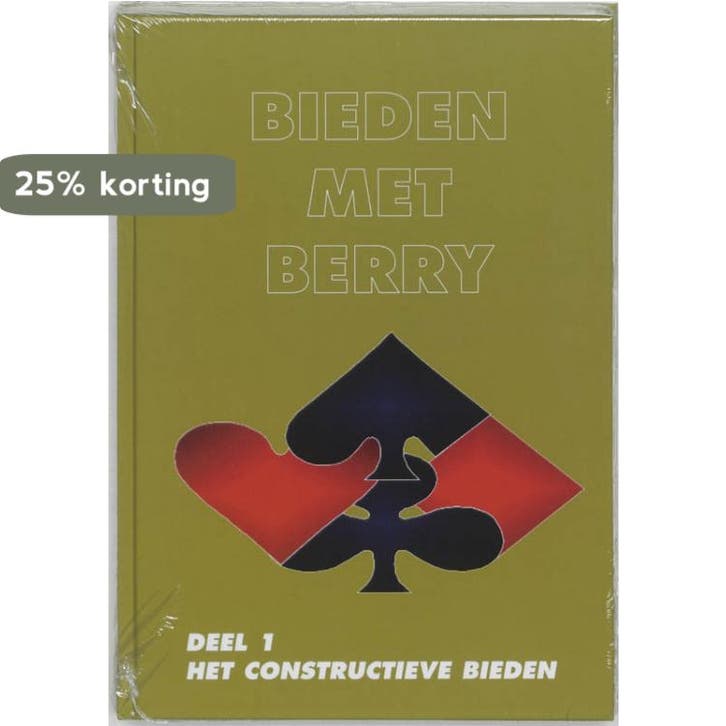 Het constructieve bieden / 1 constructieve bieden / Bieden, Boeken, Hobby en Vrije tijd, Zo goed als nieuw, Verzenden