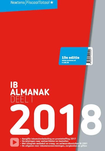 Nextens IB Almanak 2018 Deel 1 - W. Buis 9789035249769, Verzenden, Zo goed als nieuw, W. Buis