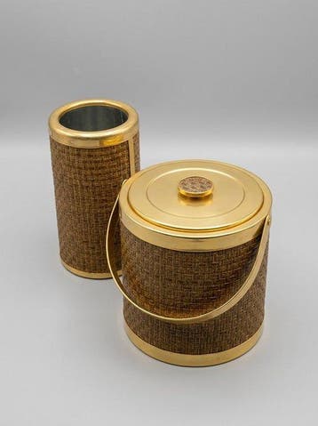 Glacette - Ijsemmer (2) - Rattan - Emmer en koelbox, Nieuw