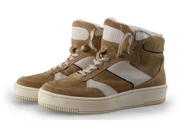 Juul&belle Hoge sneakers in maat 39 Beige, Verzenden, Beige, Gedragen, Sneakers of Gympen