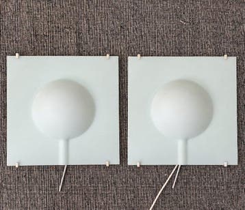 IKEA - Cecilia Johansson - Wandlamp - V0008 - Glas, Staal -
