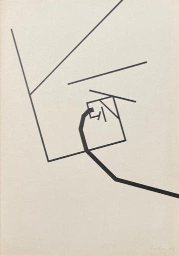Max Huber (1919-1992) - Composition abstraite (Arte
