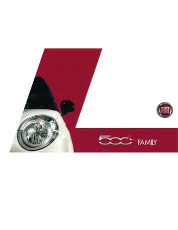 2015 FIAT 500L BROCHURE ITALIAANS, Nieuw, Author