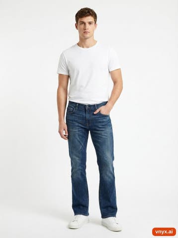 Levis Jeans Heren maat WW34 / L28 Blauw Vintage, Ophalen of Verzenden, Nieuw, Levi's