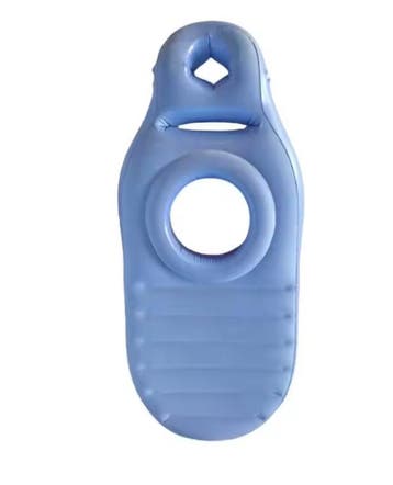 Opblaasbaar Zwangerschapskussen met Buikuitsparing 170x65, Kinderen en Baby's, Babyvoeding en Toebehoren, Verzenden, Nieuw