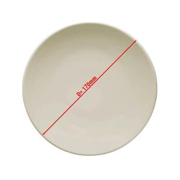 GGM Gastro | (12 stuks) TEOS - bord - vlak - porselein - |, Verzenden, Nieuw, Bord(en)
