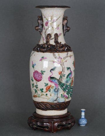 Vaas - Porselein - China - Qing Dynastie (1644-1911) - Grote