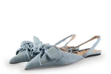 Sacha Slingbacks in maat 36 Blauw, Zo goed als nieuw, Sacha, Verzenden, Blauw