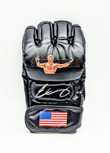 Eddie Alvarez - Gesigneerde MMA-handschoen -, Nieuw