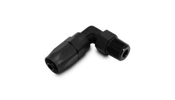 Vibrant Male NPT 90 Degree Hose End Fitting -8AN - 1/4 NPT, Ophalen of Verzenden