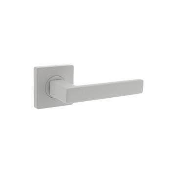 Intersteel Deurkruk Hera op vierkant rozet - wit, Verzenden, Nieuw